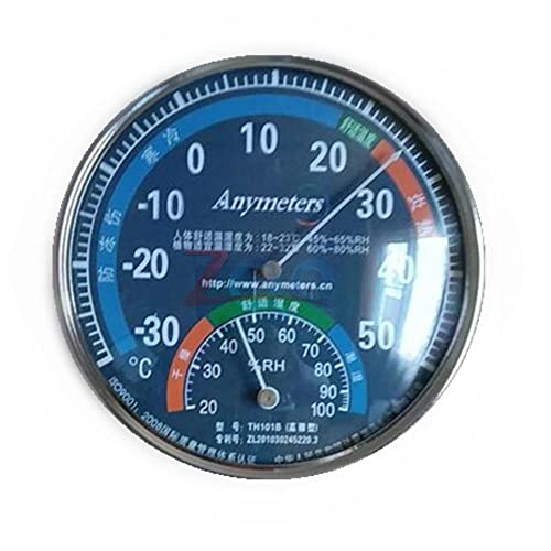Домакински стенен термометър, влагомер точност ръководят сензор за температура и влажност на измервателен уред Монитор измервателен