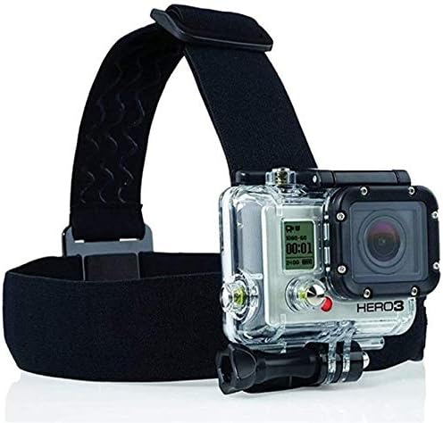 Комбиниран комплект аксесоари за екшън камери Navitech 8 в 1 със син калъф - Съвместим с екшън камера Shuainiu 4K
