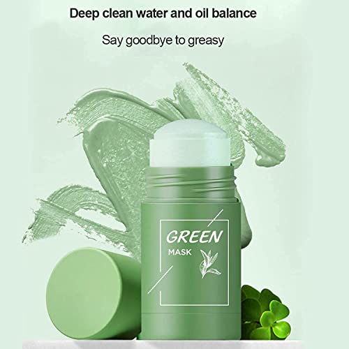 Маска за лице-стик Dragon Honor Green Tea за лице, Средство за премахване на черни точки с екстракт от зелен чай, Дълбоко почистване