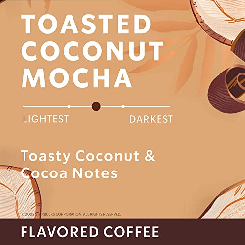Мляно кафе с вкус на Старбъкс (препечени кокосови мока, 11 унции (опаковка от 4 броя))