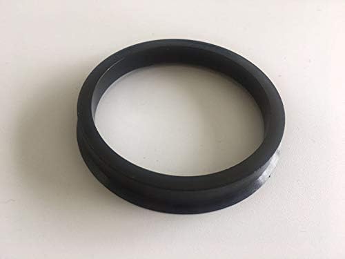 NB-AERO 4 бр. Черни полиуглеродные пръстени за ступиц от 78,1 мм (колелце) до 70,1 мм (Ступица) | Централно пръстен за главината