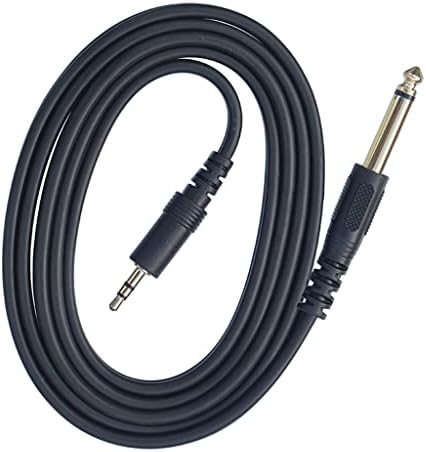 Аудио кабел WYFDP 1,5 м 6,35 mm/6.5 мм Моно-3,5 Моно аудио кабел за Усилвател на Миксера електрически китари (Цвят: както е показано,