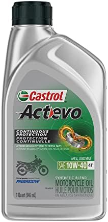 Castrol 06130 Синтетична смес Actevo X-Tra 4T - 10W40-1qt.