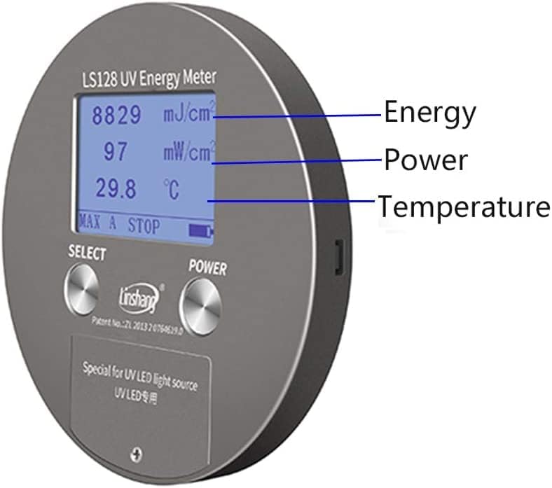М-тестер ултравиолетовата енергия за измерване на плътността на ултравиолетова енергия, ултравиолетова радиация и температура Специално