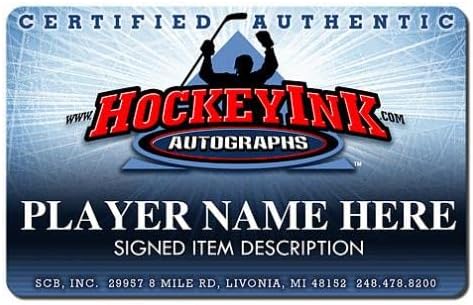 МАРИАН HOSSA, подписано на шайбата на Чикаго Блекхоукс - HOF2020 - за Миене на НХЛ с автограф