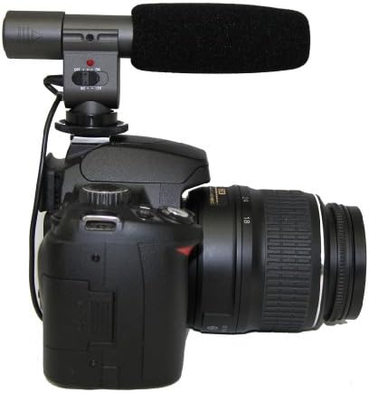 Кондензаторен микрофон Polaroid Pro Video Shotgun за цифрова видеокамера Sony HDR-PJ790V, PJ650V, PJ430V, CX430V, TD30V, PJ380,