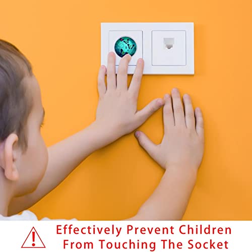 24 Опаковки на Защитени от деца Електрически Защитни Капачки За защита от деца Капачки За контакти Текстура Пеперуди