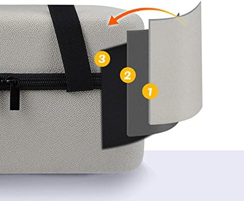 Защитна кутия за съхранение проектор Levigo EVA Oxford, Съвместима с XGIMI H6, Водоустойчива чанта за Преносим твърд съхранение