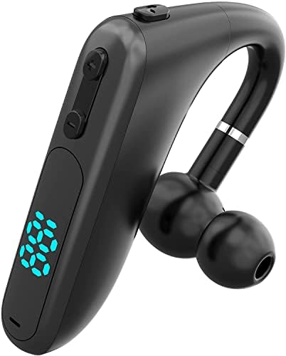 Vecot Bluetooth Слушалка Bluetooth Слушалки с микрофон Tucker Bluetooth Слушалка IPX6 Водоустойчив 16 Часа Хендсфри