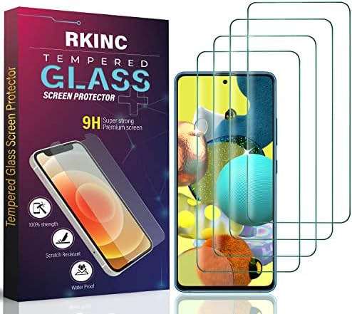 Защитно фолио RKINC [4 опаковки] за Motorola Moto G Stylus (2022) / Moto G Stylus 5G (2022), Защитен слой от закалено стъкло 0,33
