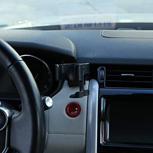Автоаксесоари (ABS + Алуминиева сплав) Накладка Скоба за мобилен телефон за Land Rover Discovery 5